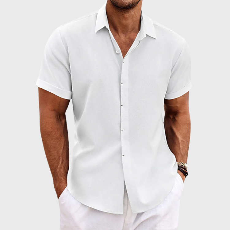 Chemise d’été pour homme à manches courtes