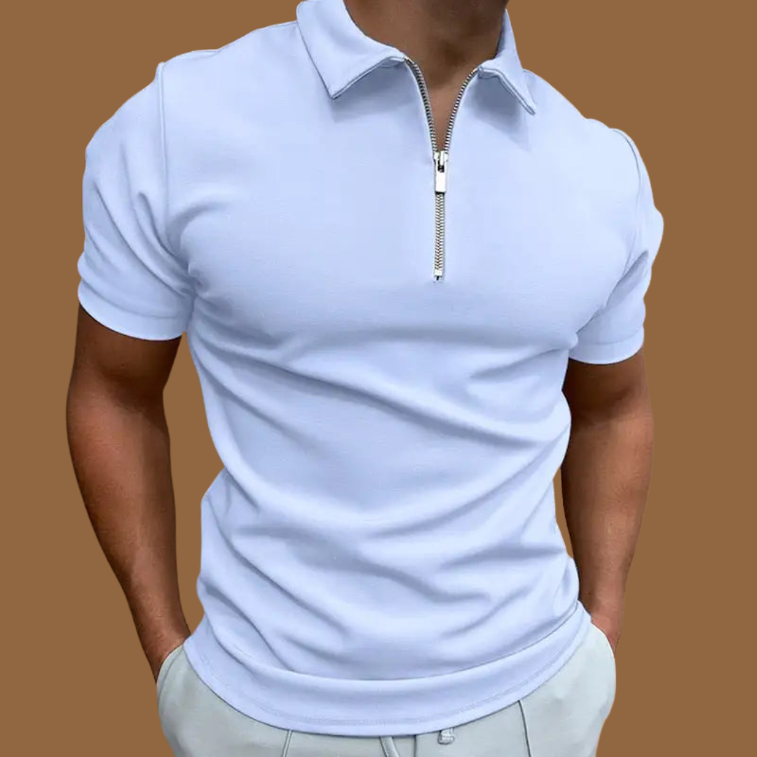 Polo homme avec coupe ajustée