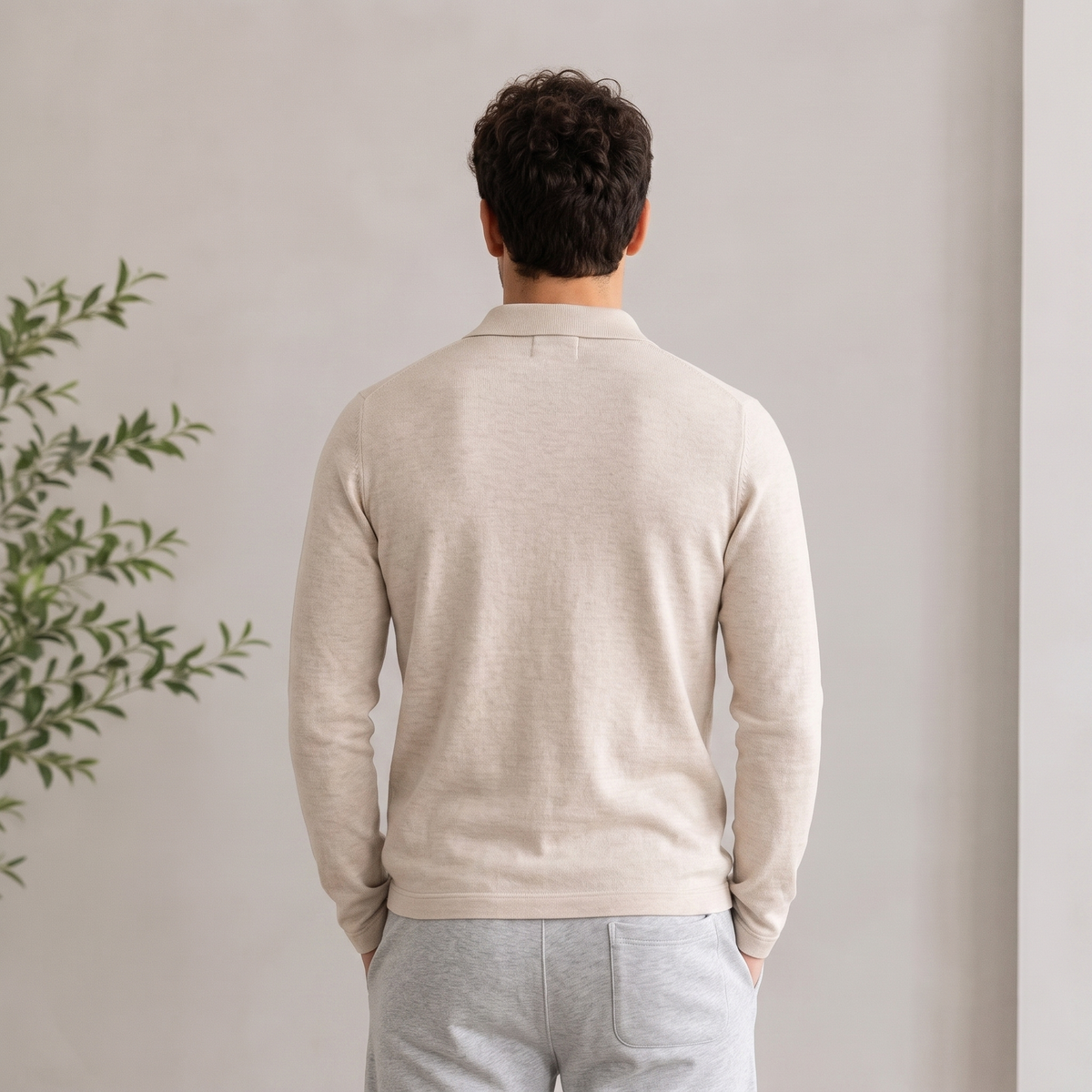 Long-Sleeve Turtleneck Men