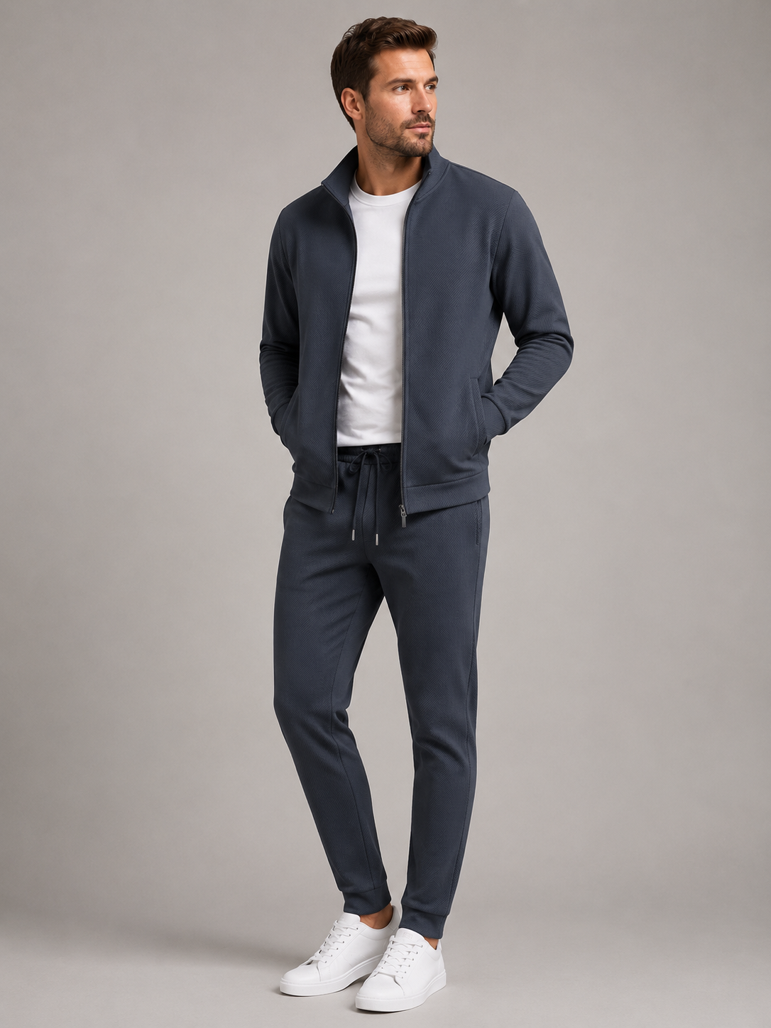 Training Matching Set Jogger Jacket Men
