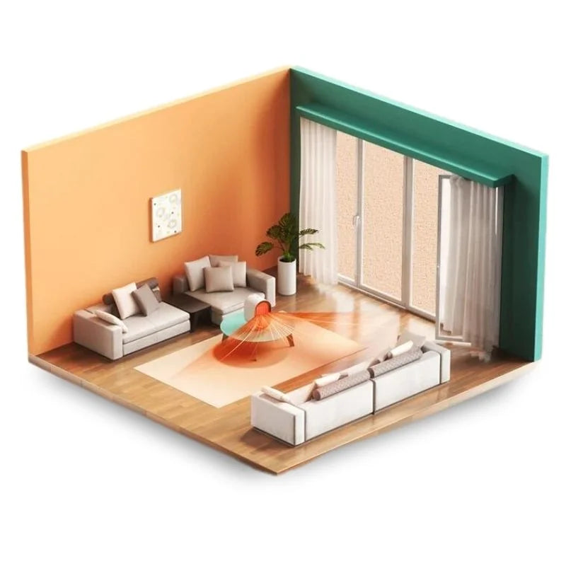 Chauffage électrique portable et compact