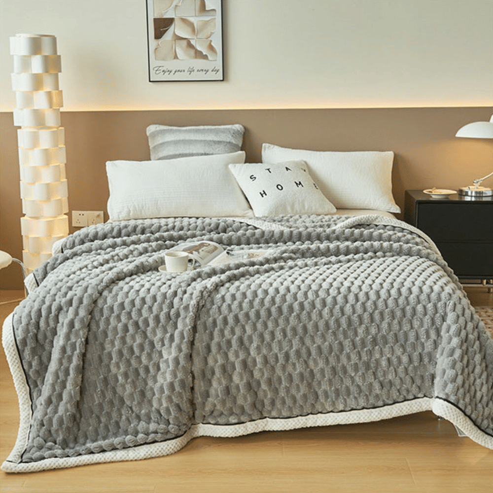 Couverture texturée légère