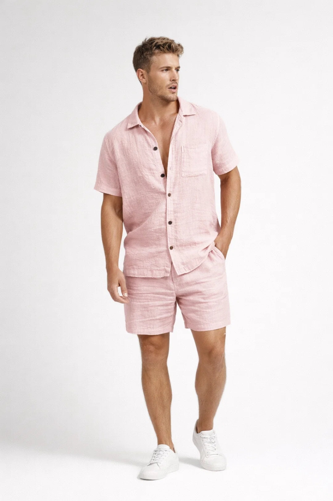 Ensemble léger pour homme pour temps chaud