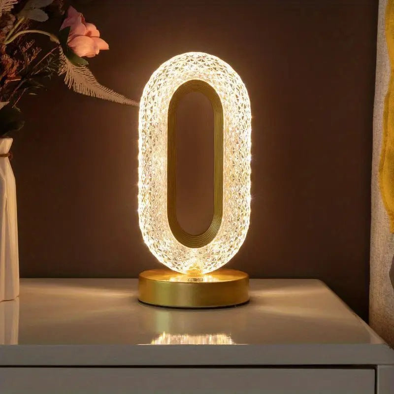 Lampe design ovale pour décoration intérieure