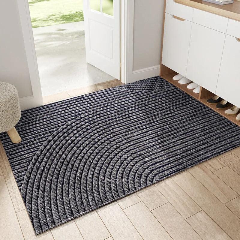 Tapis antidérapant moderne pour entrée maison