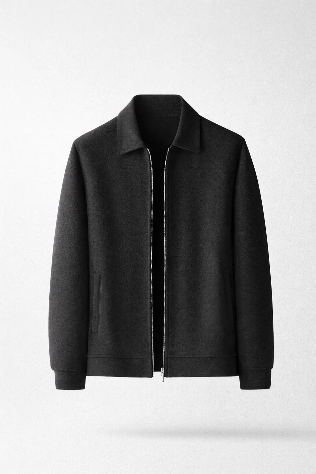 Veste mi-saison homme, fermeture zippée et coupe épurée